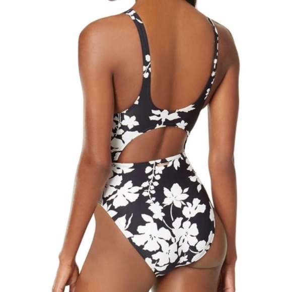 MICHAEL MICHAEL KORS SIZE 10 ONE PIECE FLORAL - Picture 2 of 6